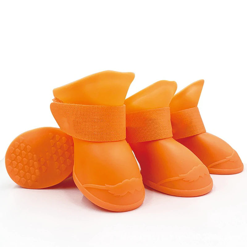 Pet Water Proof Rainshoe Anti-slip 4Pcs