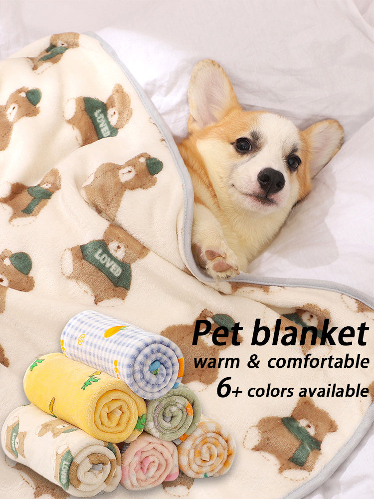 Warm Pet Fluffy Blanket