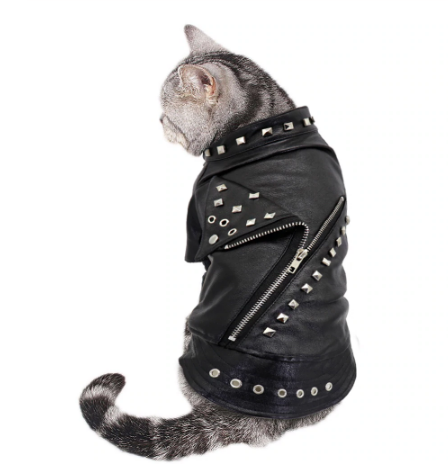 Cool Leather Dog Jacket