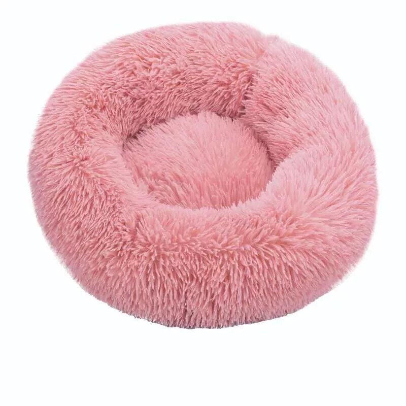 Round Bed Super Soft Long Plush