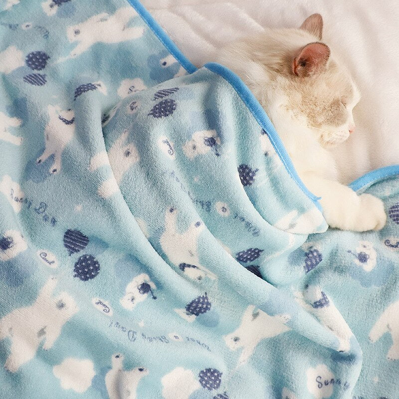 Warm Pet Fluffy Blanket