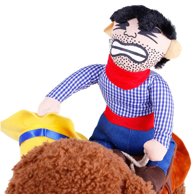 Cowboy Rider Dog Costume