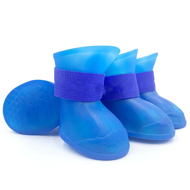 Pet Water Proof Rainshoe Anti-slip 4Pcs