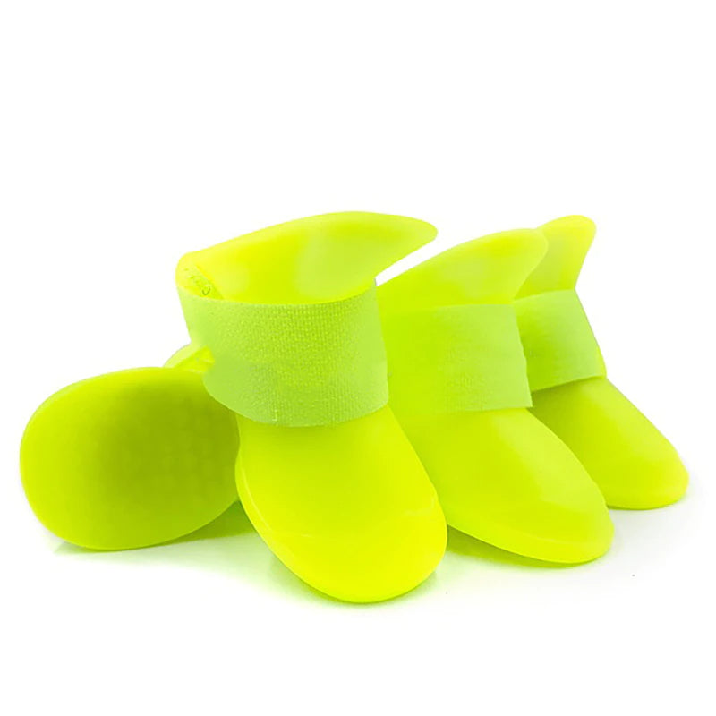 Pet Water Proof Rainshoe Anti-slip 4Pcs