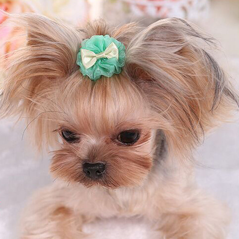 Kawai Flower Hair Bowknot