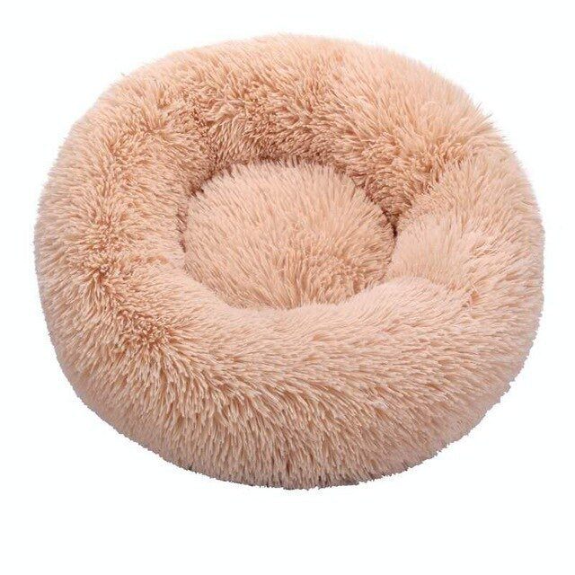 Round Bed Super Soft Long Plush