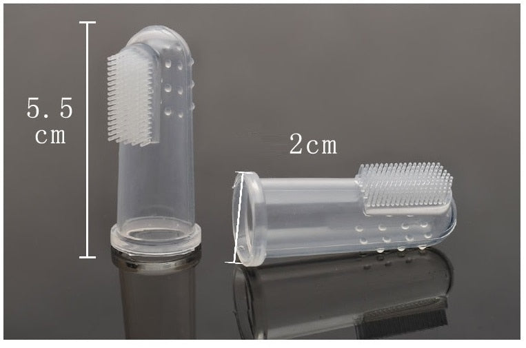 Dog Silicone Finger Toothbrush