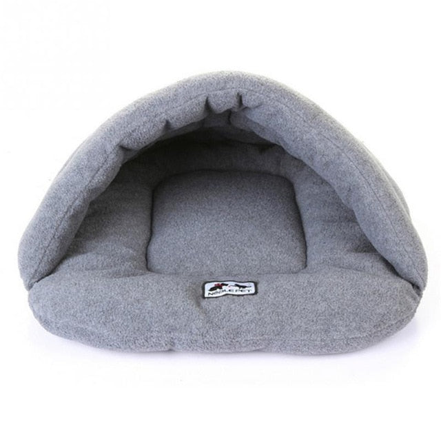 Warm Sleeping Fleece Dog Bed