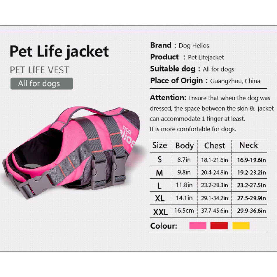 Dog Life Jacket